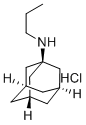 N-Propyl-1-adamantanamine hydrochloride Structure
