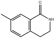 7-메틸-3,4-디하이드로-2H-이소퀴놀린-1-온 구조식 이미지