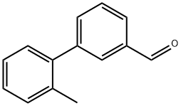 2'-METHYLBIPHENYL-3-CARBALDEHYDE 구조식 이미지