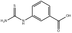 1-(3-CARBOXYPHENYL)-2-THIOUREA 구조식 이미지