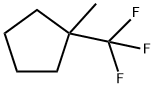 Cyclopentane, 1-methyl-1-(trifluoromethyl)- (9CI) Structure