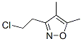 Isoxazole, 3-(2-chloroethyl)-4,5-dimethyl- (9CI) Structure