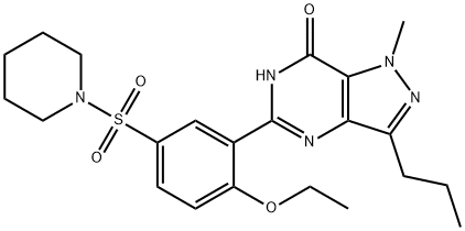 Norneosildenafil Structure