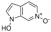 1H-Pyrrolo[2,3-c]pyridine, 1-hydroxy-, 6-oxide (9CI) Structure