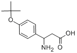 3-AMINO-3-(4-TERT-BUTOXY-PHENYL)-PROPIONIC ACID Structure