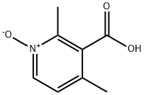 2,4-DIMETHYLPYRIDINE-3-CARBOXYLIC ACID N-OXIDE 구조식 이미지