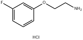 2-(3-플루오로페녹시)-1-에탄아민(HCl) 구조식 이미지