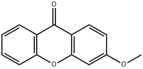 3-메톡시크산텐-9-온 구조식 이미지