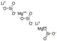 Silicic acid, lithium magnesium salt Structure