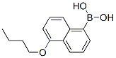 Boronic acid, (5-butoxy-1-naphthalenyl)- (9CI) Structure