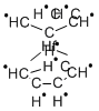 BIS(CYCLOPENTADIENYL)DIMETHYLHAFNIUM Structure