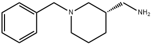(S)-(1-벤질피페리딘-3-일)메탄아민 구조식 이미지
