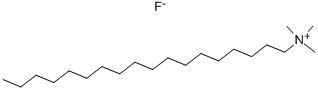 OCTADECYL TRIMETHYL AMMONIUM FLUORIDE Structure