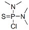 Bis(dimethylamino)chlorophosphine sulfide Structure