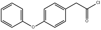 (4-Phenoxyphenyl)acetyl chloride Structure