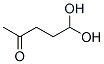 2-Pentanone, 5,5-dihydroxy- (9CI) Structure