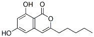 6,8-Dihydroxy-3-pentylisochromen-1-one Structure