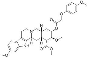 Mefeserpine Structure