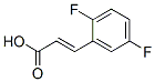 2,5-difluorocinnamicacid Structure