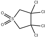3,3,4,4-Tetrachlorotetrahydrothiophene 1,1-dioxide Structure