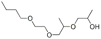 1-[2-(2-butoxyethoxy)-1-methylethoxy]propan-2-ol 구조식 이미지