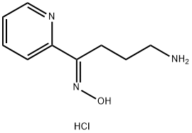 4-AMINO-1-PYRIDIN-2-YLBUTAN-1-ONE OXIME MONOHYDROCHLORIDE Structure