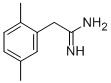 2-(2,5-DIMETHYL-PHENYL)-ACETAMIDINE Structure