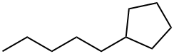 N-PENTYLCYCLOPENTANE Structure