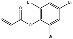 2,4,6-트리브로모페닐 아크릴레이트 구조식 이미지
