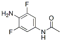 N-(4-amino-3,5-difluoro-phenyl)acetamide Structure