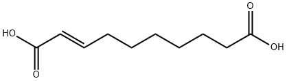 (E)-dec-2-enedioic acid Structure