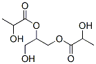 glycerol dilactate Structure
