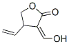 2(3H)-Furanone, 4-ethenyldihydro-3-(hydroxymethylene)-, (3Z)- (9CI) Structure