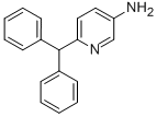 3-피리딘아민,6-(디페닐메틸)- 구조식 이미지