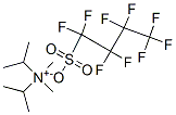 Diisopropyldimethyl-ammonium-perfluorbutansulfonat Structure