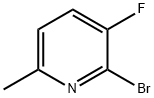2-BROMO-3-FLUORO-6-PICOLINE Structure