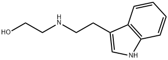 2-[2-(1H-인돌-3-일)-에틸아미노]-에탄올 구조식 이미지