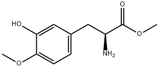 L-티로신,3-하이드록시-O-메틸-,메틸에스테르 구조식 이미지