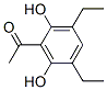 1-(3,5-diethyl-2,6-dihydroxyphenyl)ethan-1-one Structure