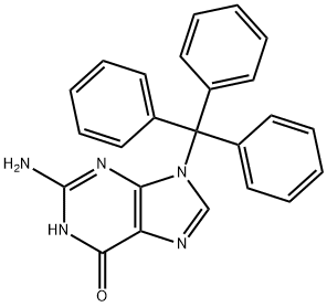 9N-Trityl Guanine Structure