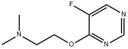 Ethanamine, 2-[(5-fluoro-4-pyrimidinyl)oxy]-N,N-dimethyl- (9CI) Structure