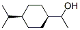 Cyclohexanemethanol, alpha-methyl-4-(1-methylethyl)-, cis-(-)- (9CI) Structure