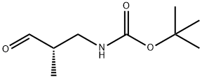 Carbamic acid, [(2S)-2-methyl-3-oxopropyl]-, 1,1-dimethylethyl ester (9CI) Structure