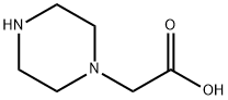 2-(PIPERAZIN-1-YL)-ACETIC ACID H2O 구조식 이미지