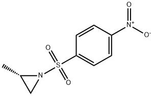 (S)-2-METHYL-1-(4-NITROBENZENESULFONYL)AZIRIDINE 구조식 이미지
