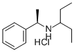 (R)-N-(3-펜틸)-1-페닐에틸아민염산염 구조식 이미지