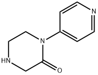 Piperazinone, 1-(4-pyridinyl)- (9CI) Structure