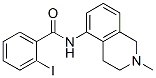 2-Iodo-N-(1,2,3,4-tetrahydro-2-methylisoquinolin-5-yl)-benzamide Structure