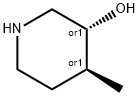 trans-4-Methyl-piperidin-3-ol Structure