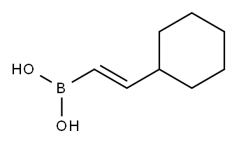 2-Cyclohexylethenylboronic acid 구조식 이미지